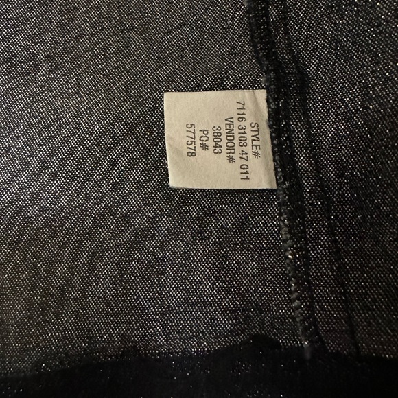 ❗️ Signature by Jerell Denim Sleeveless Embroidered Vest Size XL - Picture 13 of 13